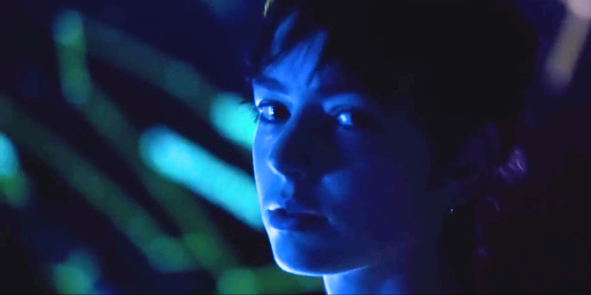 Jack Haven interview: a close up of Jack looking at the camera wash in blue lighting