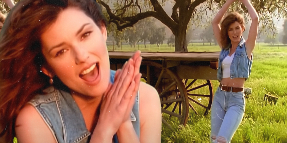 Shania Twain in the 