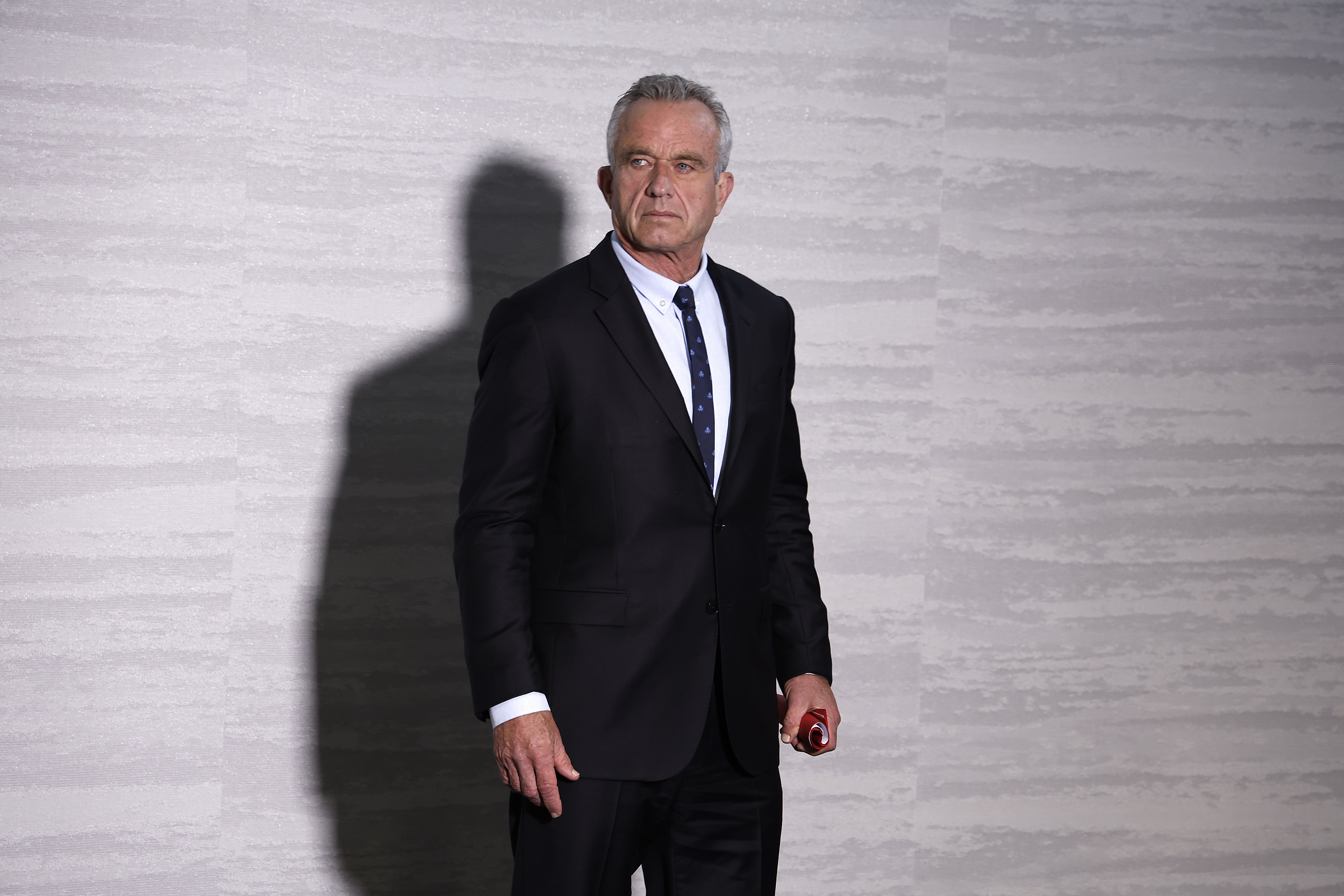 NEW YORK, NEW YORK - JULY 14: Democratic presidential candidate Robert F. Kennedy Jr. visits "Fox & Friends" at Fox News Channel Studios on July 14, 2023 in New York City. (Photo by John Lamparski/Getty Images)