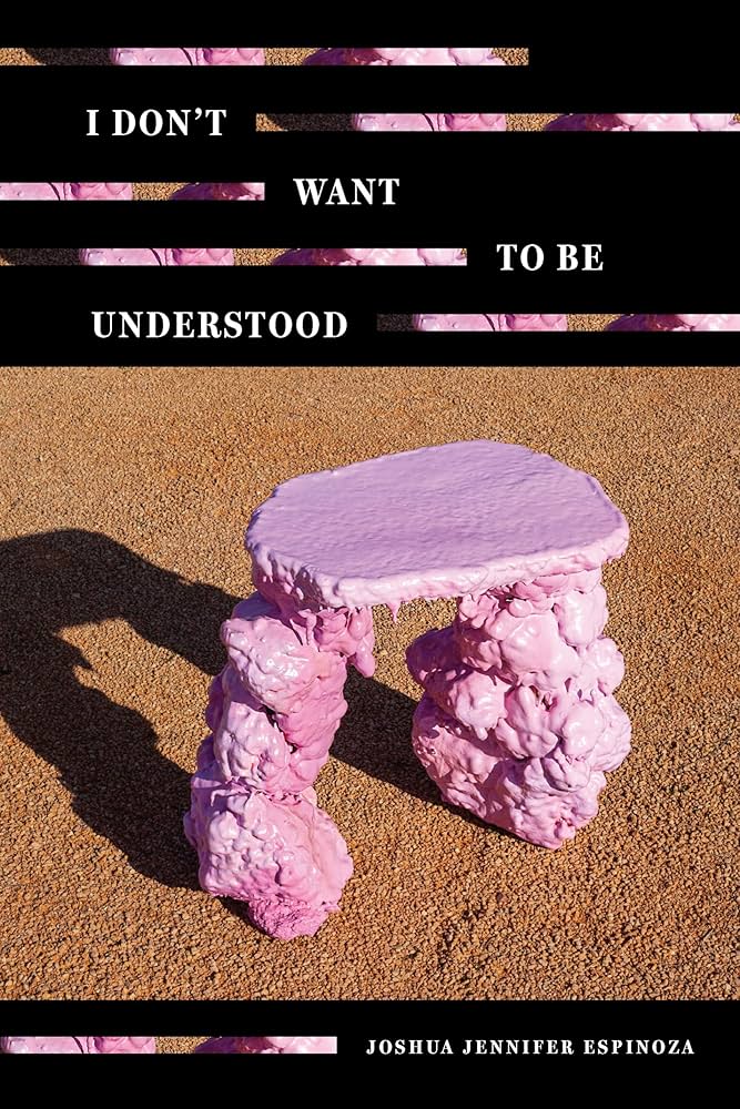I Don’t Want to Be Understood by Joshua Jennifer Espinoza
