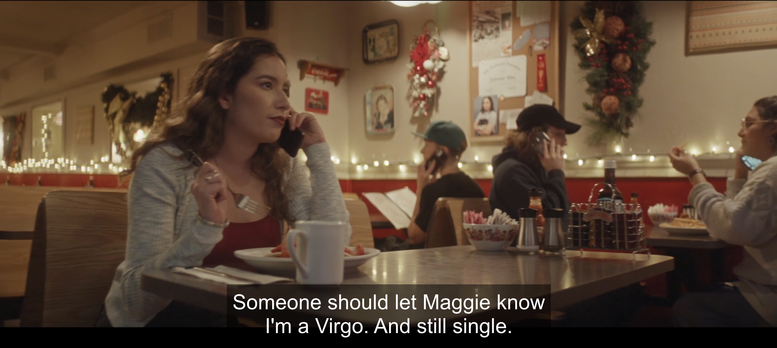 "Someone should let Maggie know I'm a Virgo. And still single."