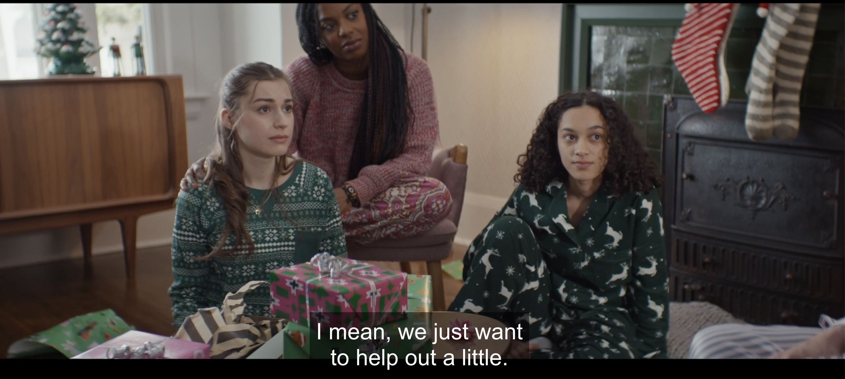 we just wanna help out a little