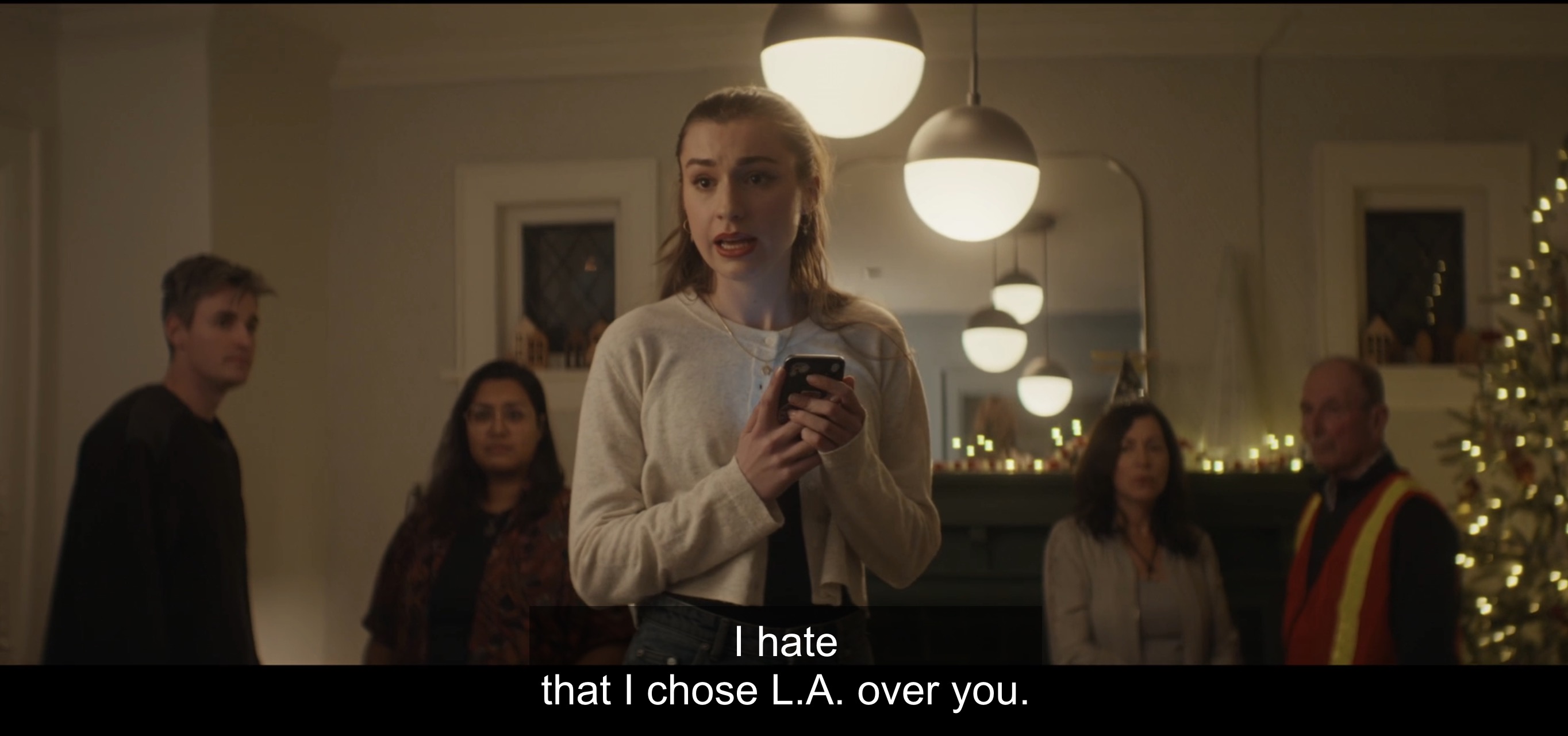 i hate that i chose LA over you