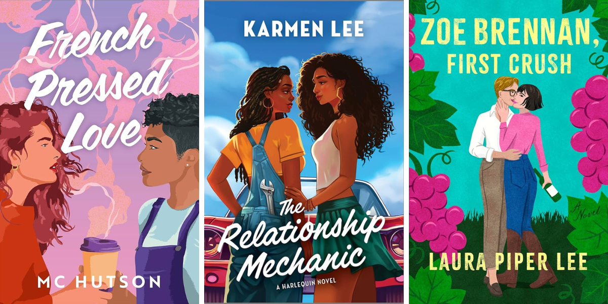 French Pressed Love: A Slow Burn Sapphic Romance by MC Hutson (Romance)
The Relationship Mechanic by Karmen Lee (Romance)
Zoe Brennan, First Crush by Laura Piper Lee (Romance)