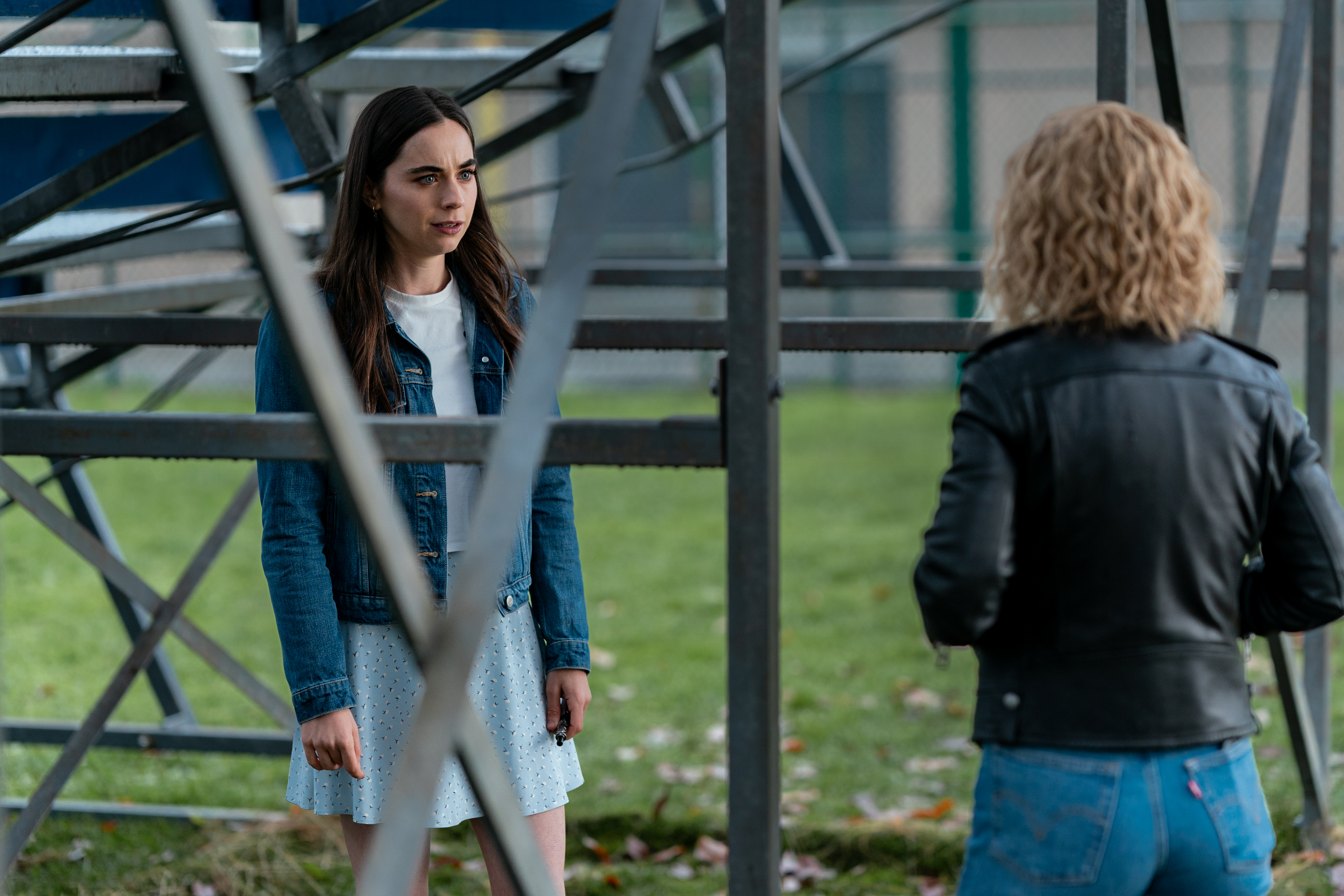 Sarah Desjardins as Callie Sadecki in Yellowjackets, episode 10, season 3, streaming on Paramount+ with SHOWTIME, 2025. Photo Credit: Darko Sikman/Paramount+ with SHOWTIME.