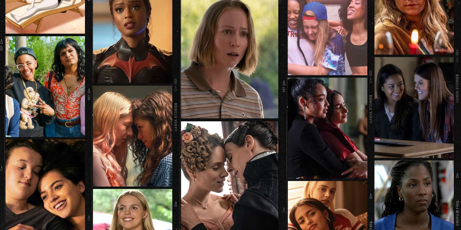 collage of HBO tv shows