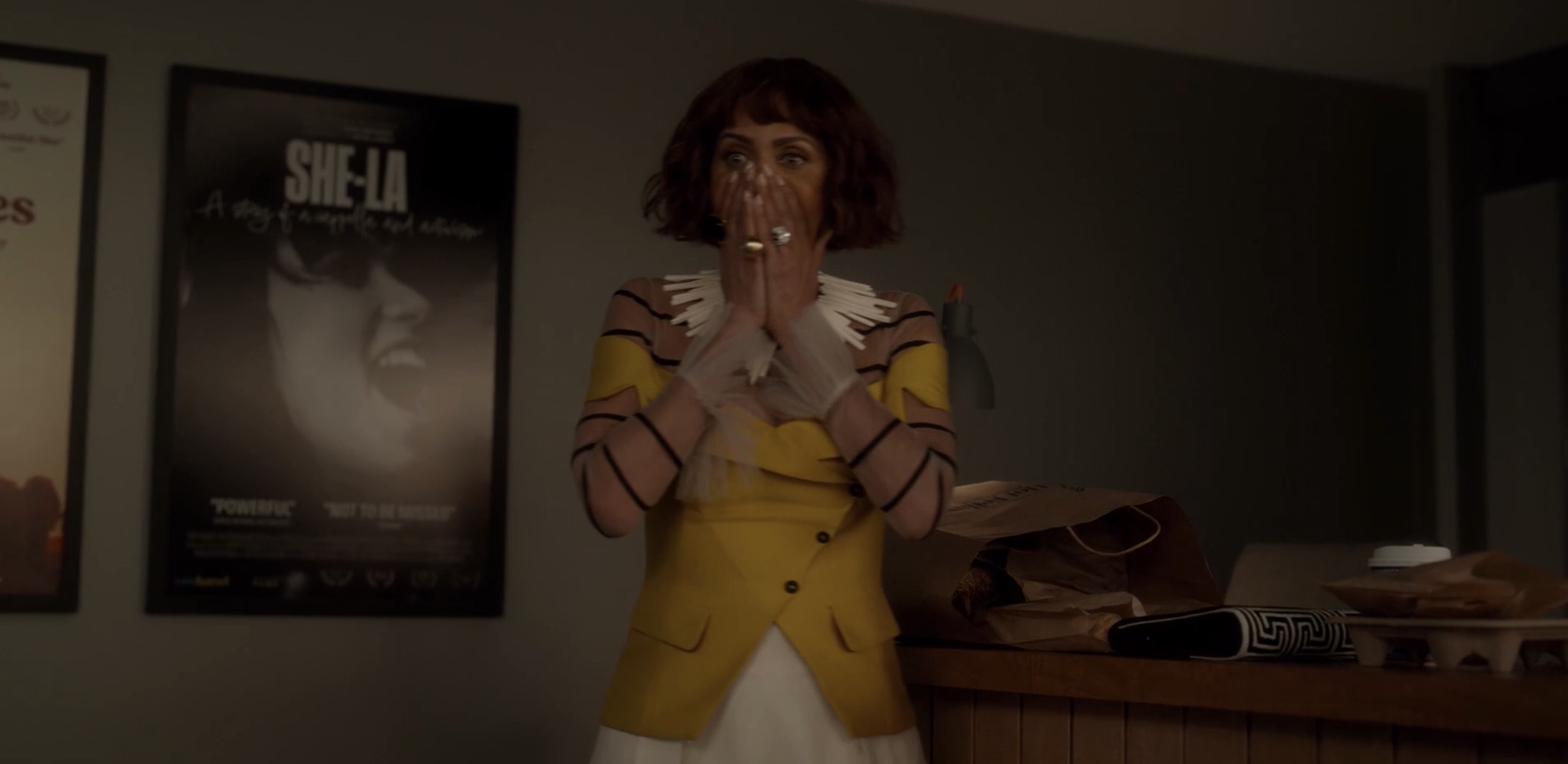 lisa being shocked