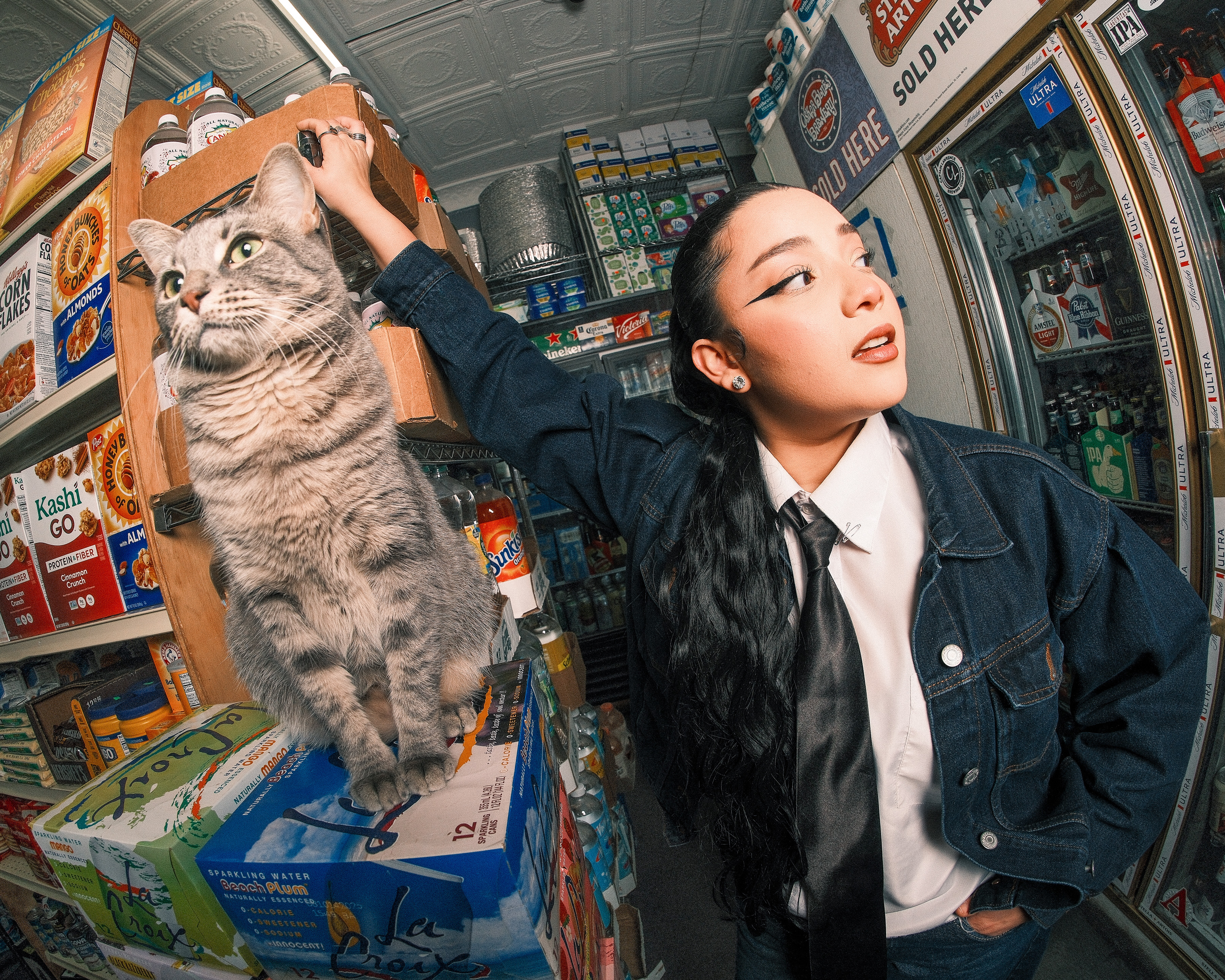Michelleadonna and a kitty cat