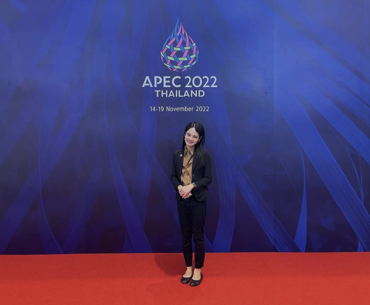 Sittitanyawat at the 2022 Asia-Pacific Economic Cooperation in Thailand