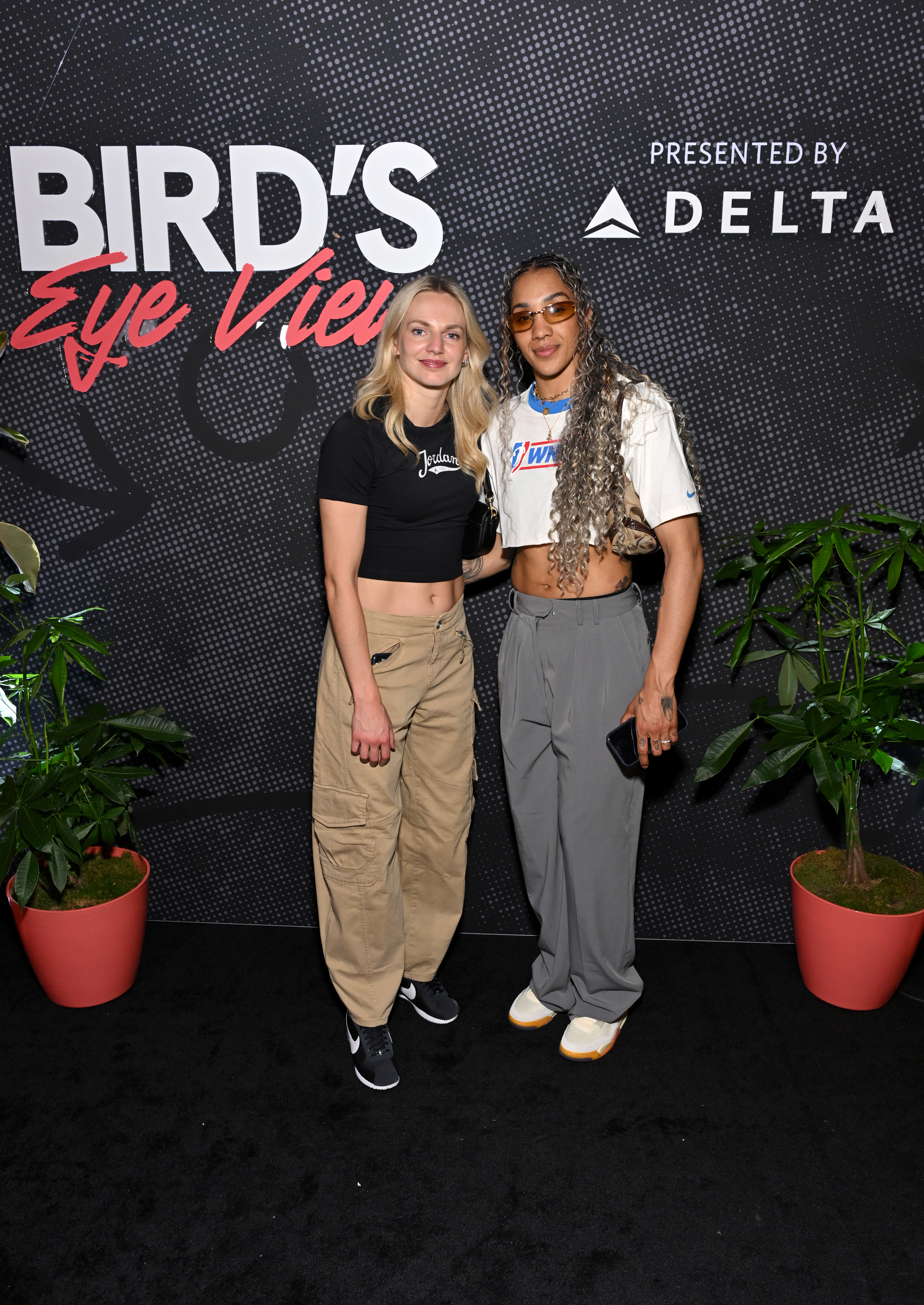 CHICAGO, ILLINOIS - JULY 24: (L-R) Marine Johannès and Gabby Williams attend the Bird's Eye View After Party presented by Delta Air Lines on July 24, 2026 in Chicago, Illinois. (Photo by Daniel Boczarski/Getty Images for Vox Media)
