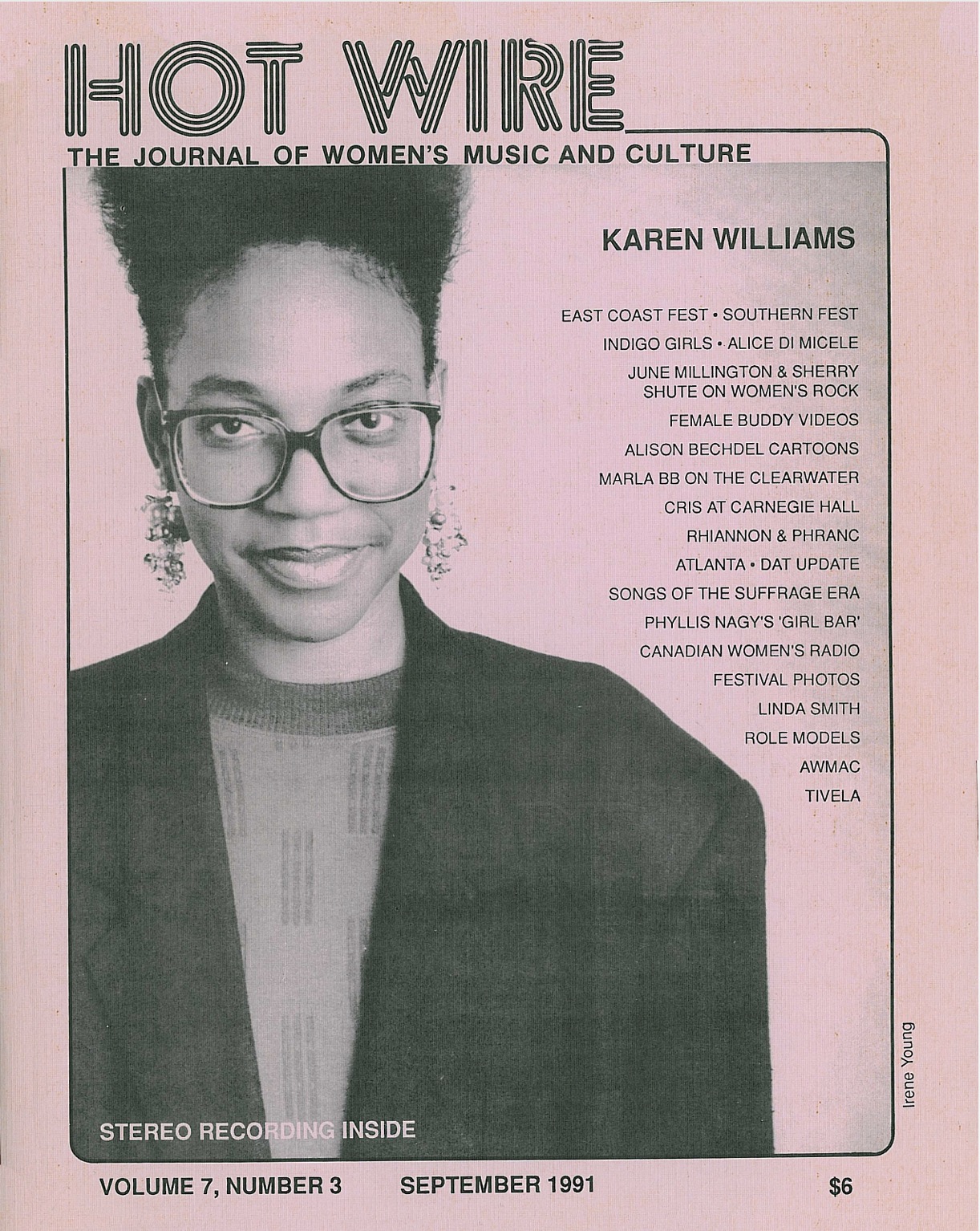 Hot Wire Magazine cover