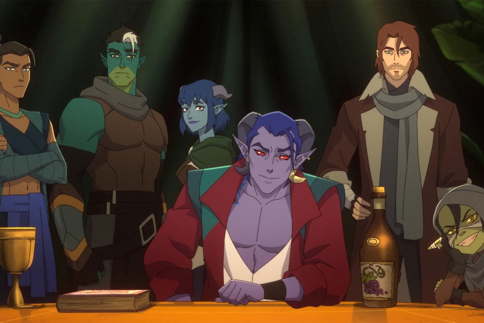 mighty nein cast of animated series