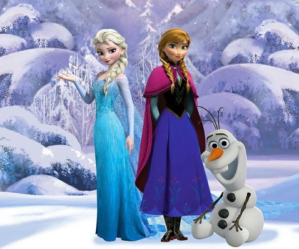 elsa anna and olaf