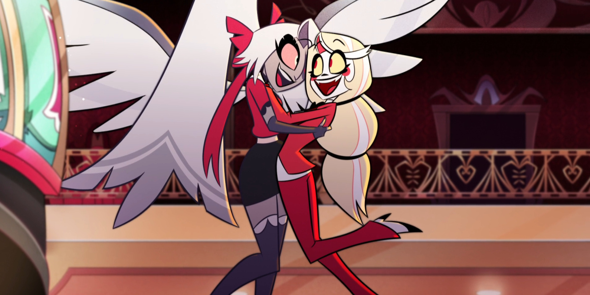 vaggie and charlie in hazbin hotel