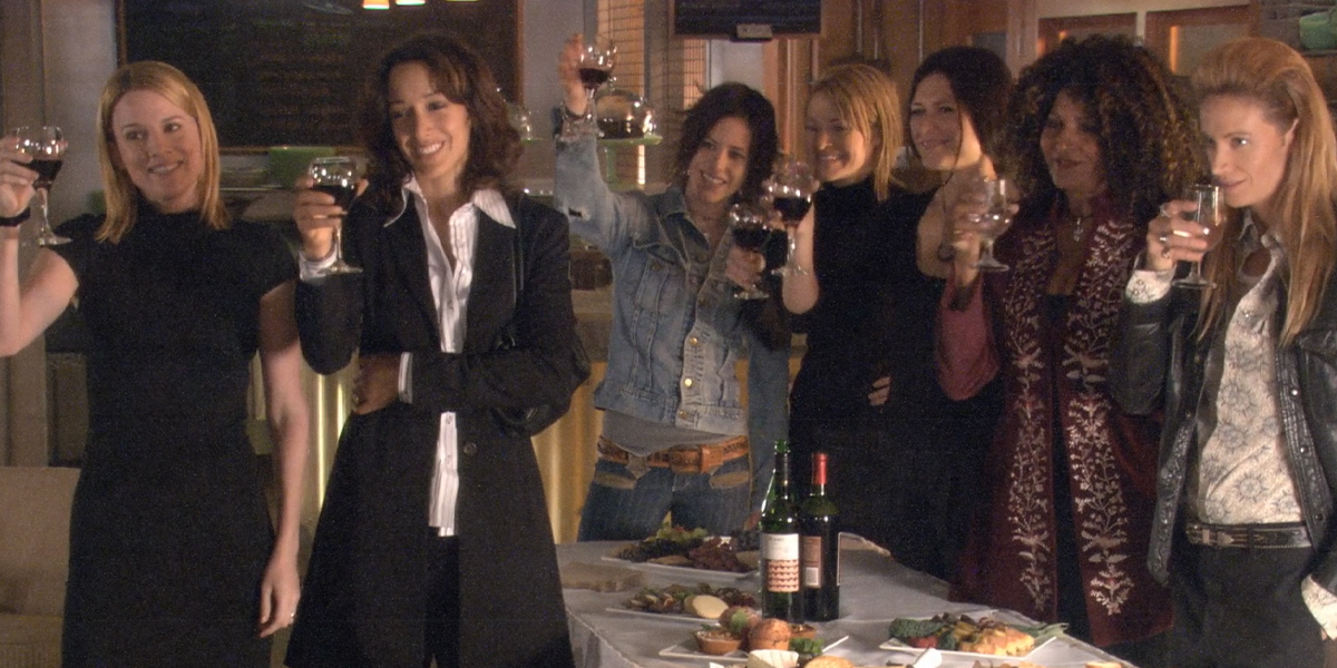 The L Word dinner party