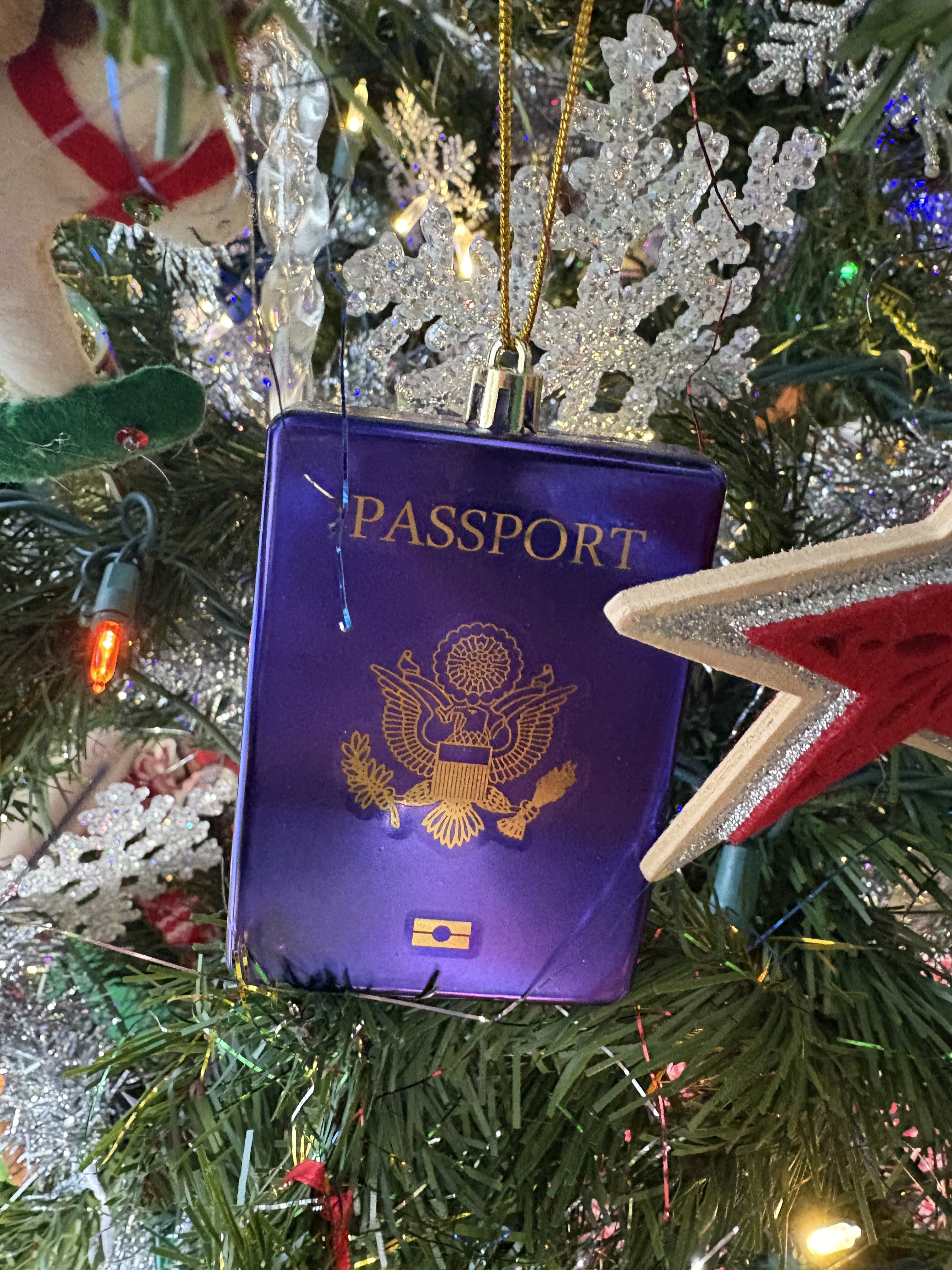passport ornament