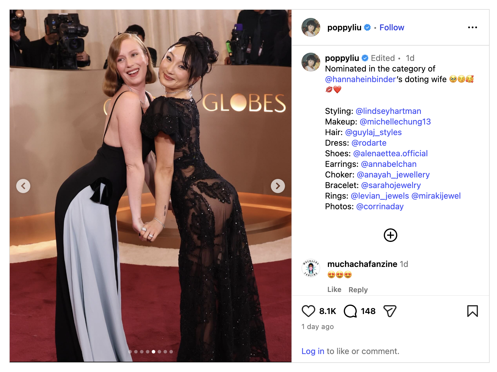 Hannah Einbinder and Poppy Liu
