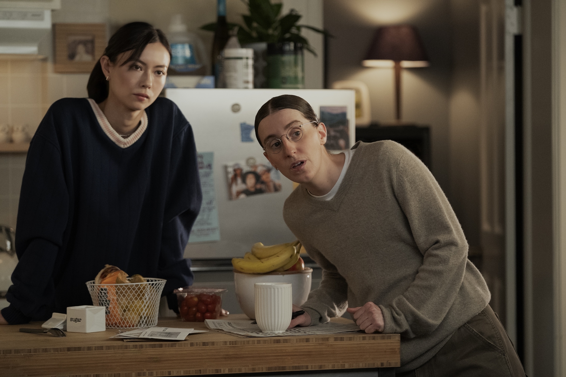 robby hoffman and Lauren Tsai in "Rooster"
