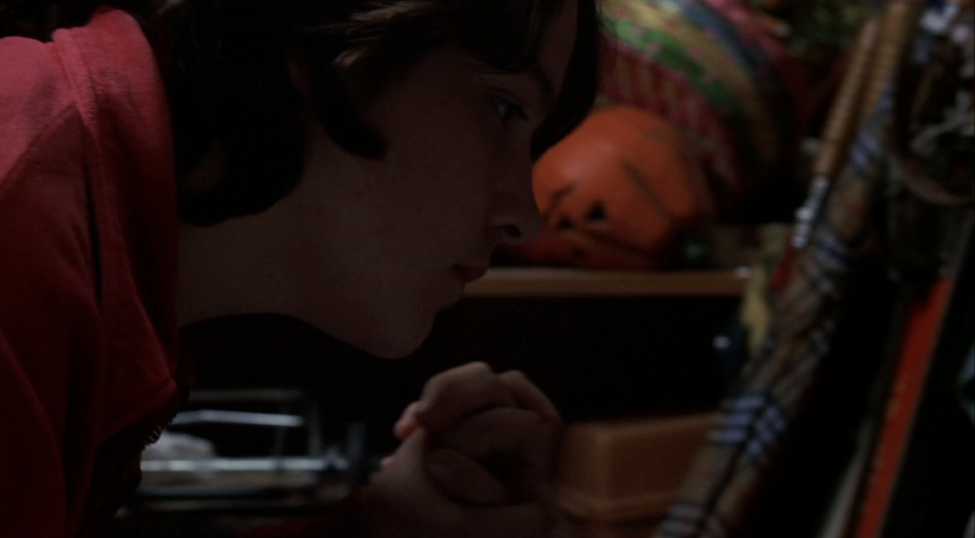 young mattie in the closet
