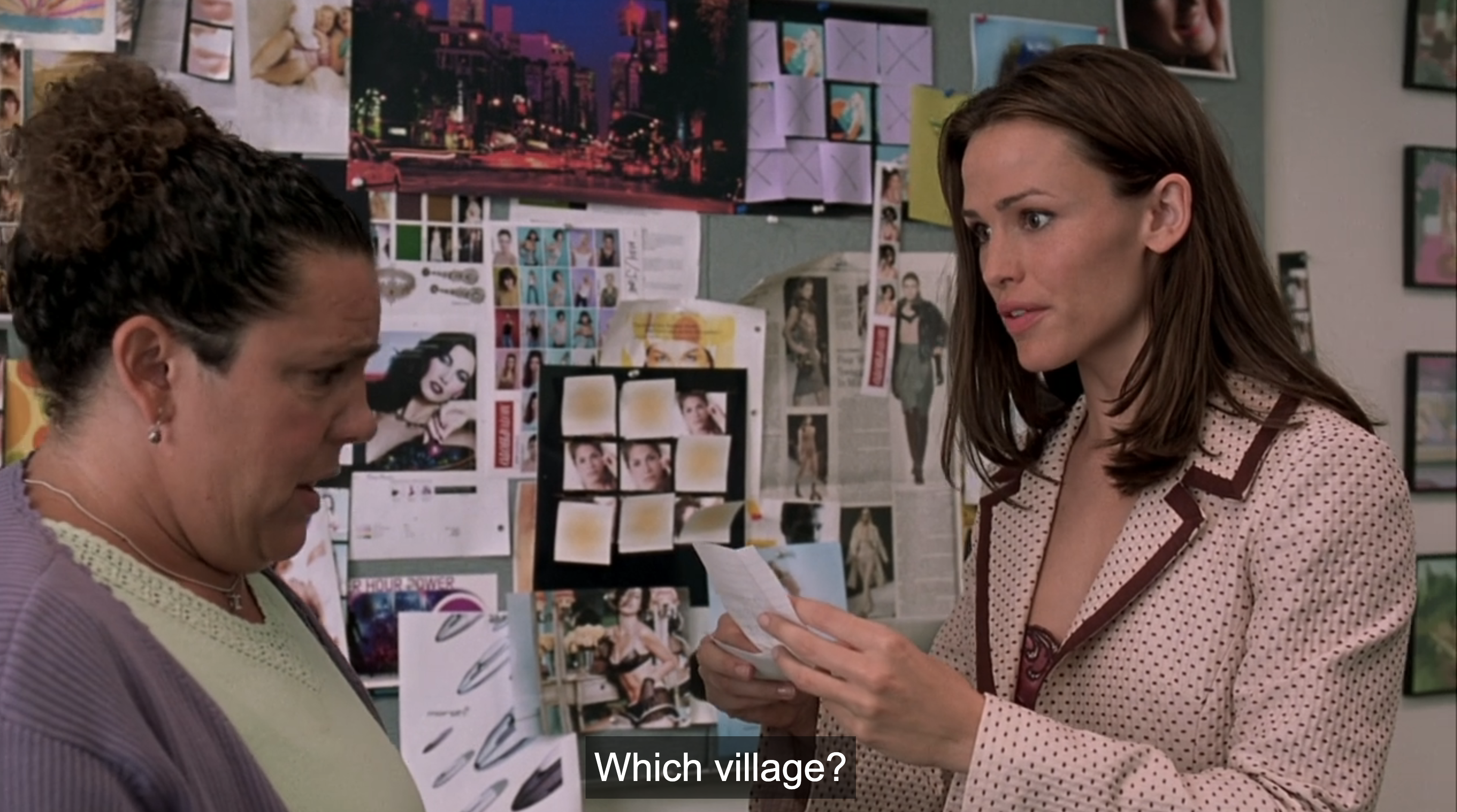 "which village?"
