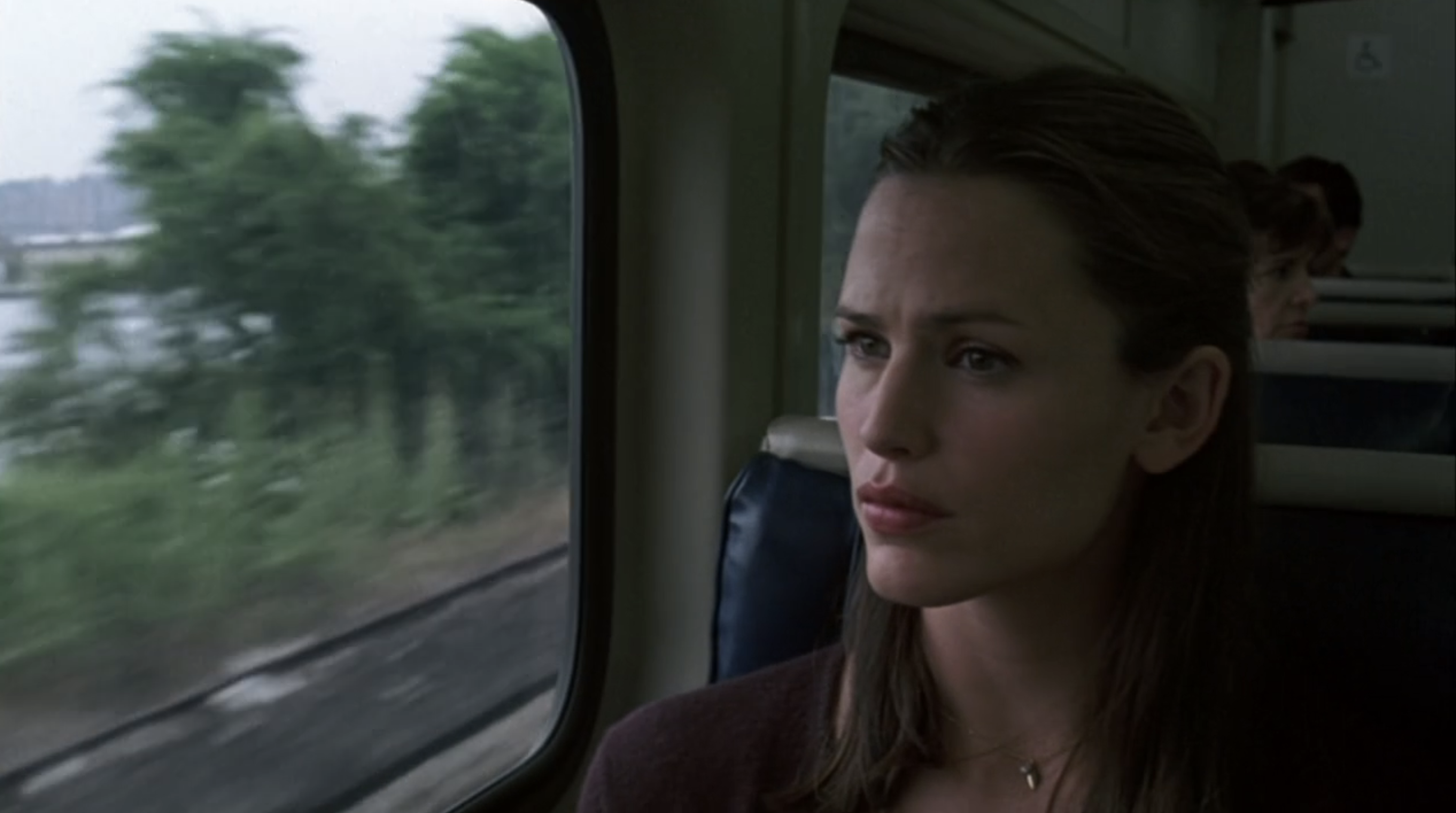 jen on a train in 13 going on 30
