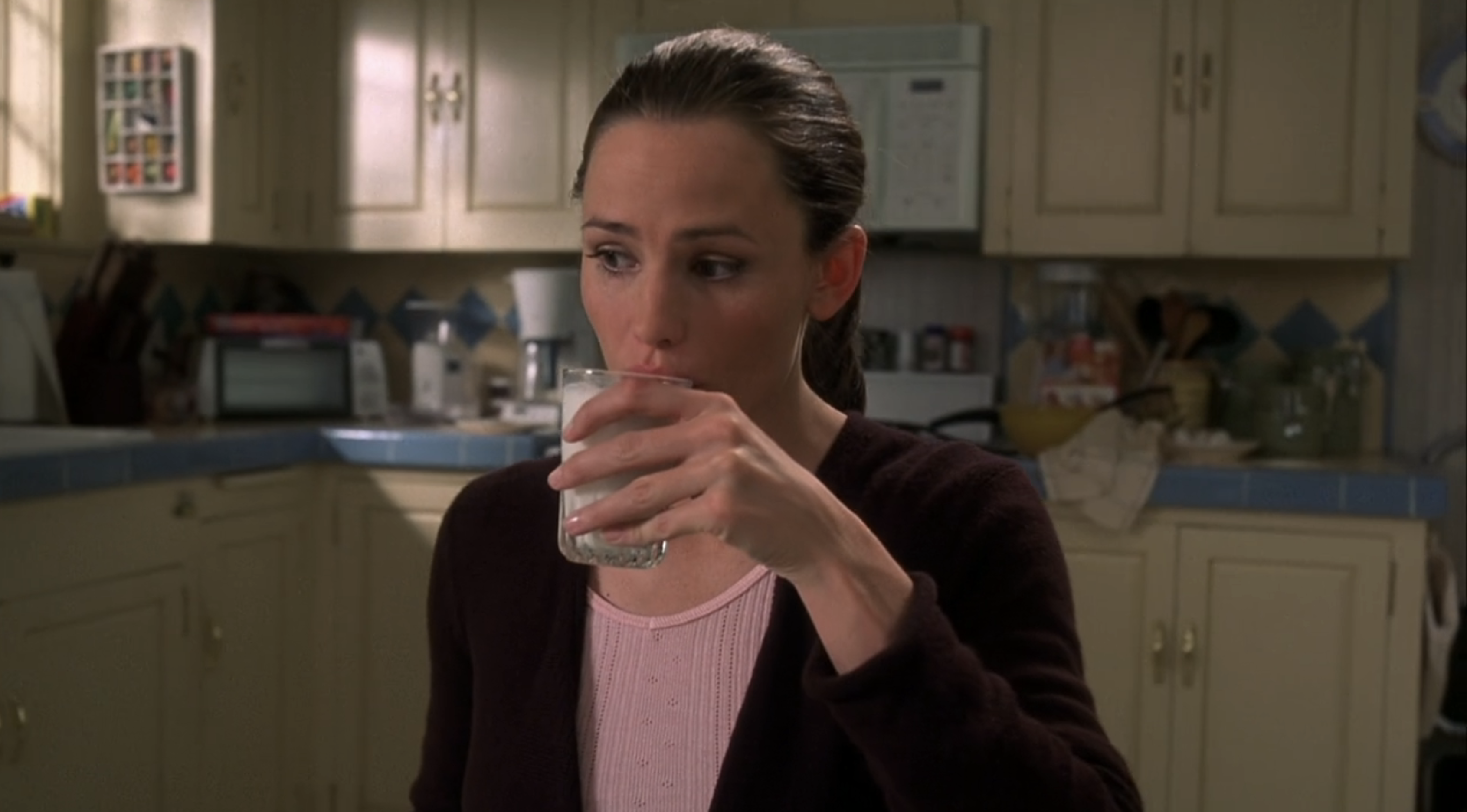 jenna drinking milk