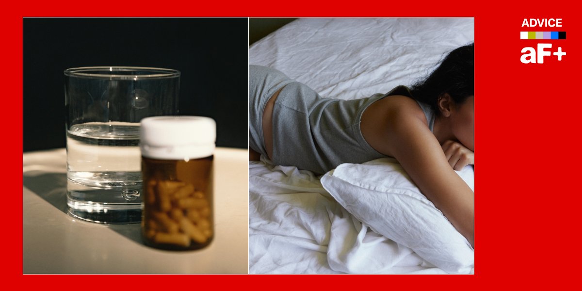pills by the bed