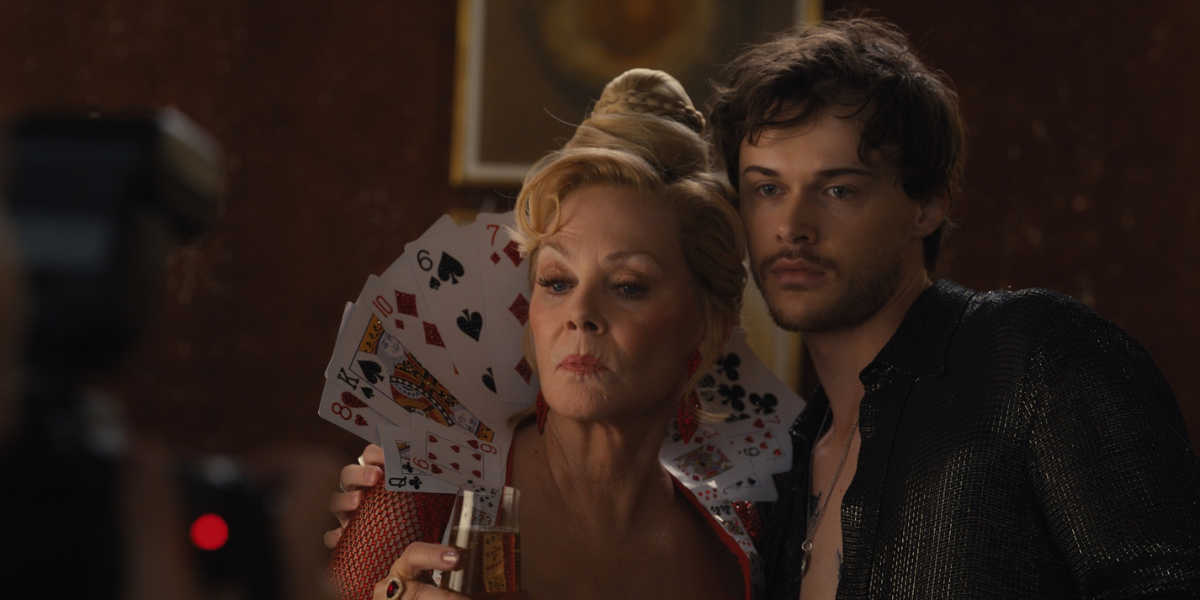 Deborah Vance and Nico in Hacks