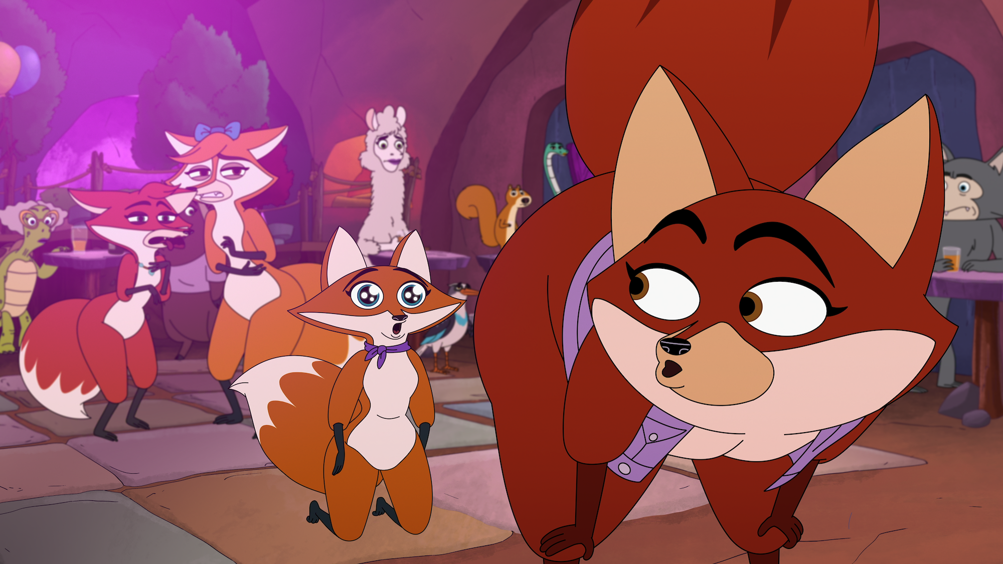 lesbian animated fox