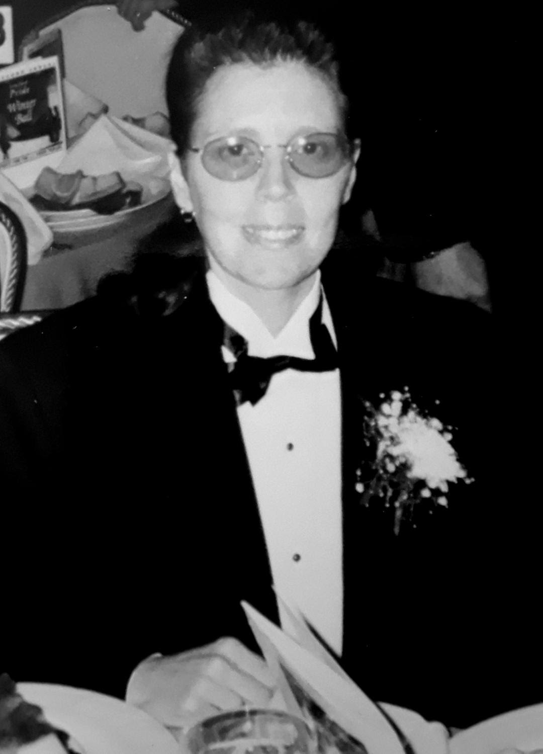 Rusty b w suit around 2022