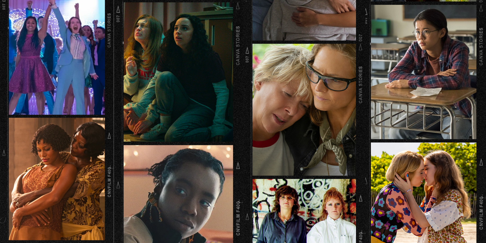 collage of netflix movies
