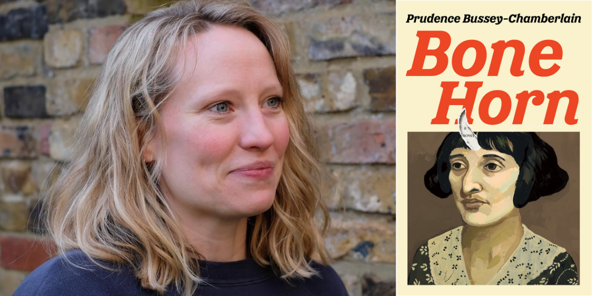 Bone Horn and the novel's author