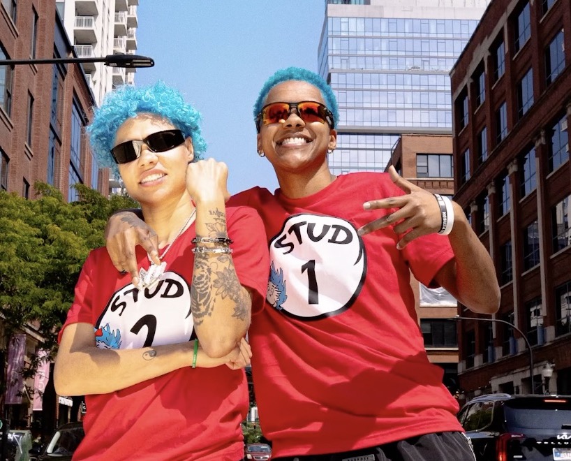 courtney williams and natisha heideman as stud 1 and stud 2