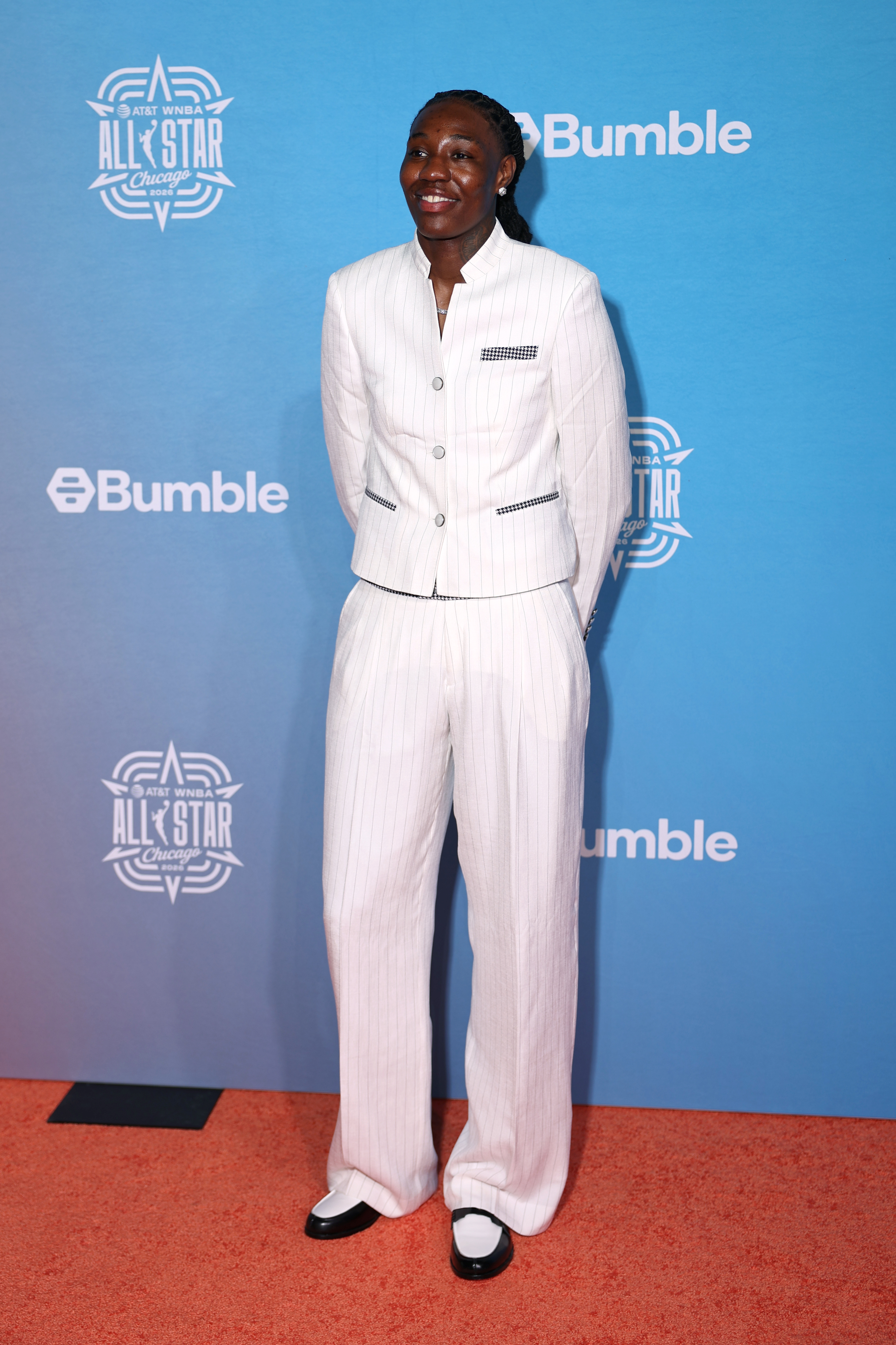 natasha howard at the wnba all star weekend