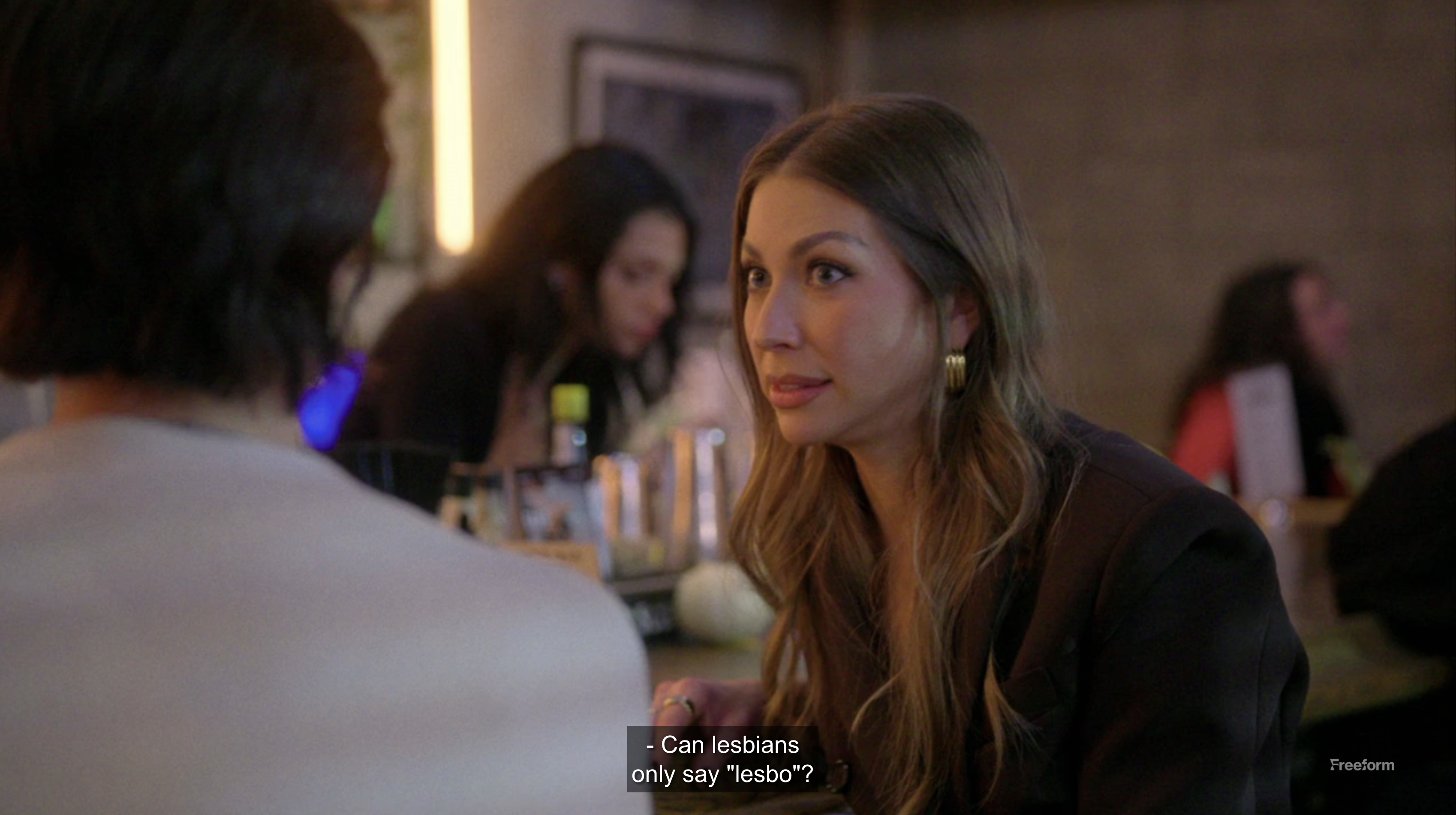 Stassi Shroeder asking if only lesbians can say lesbo