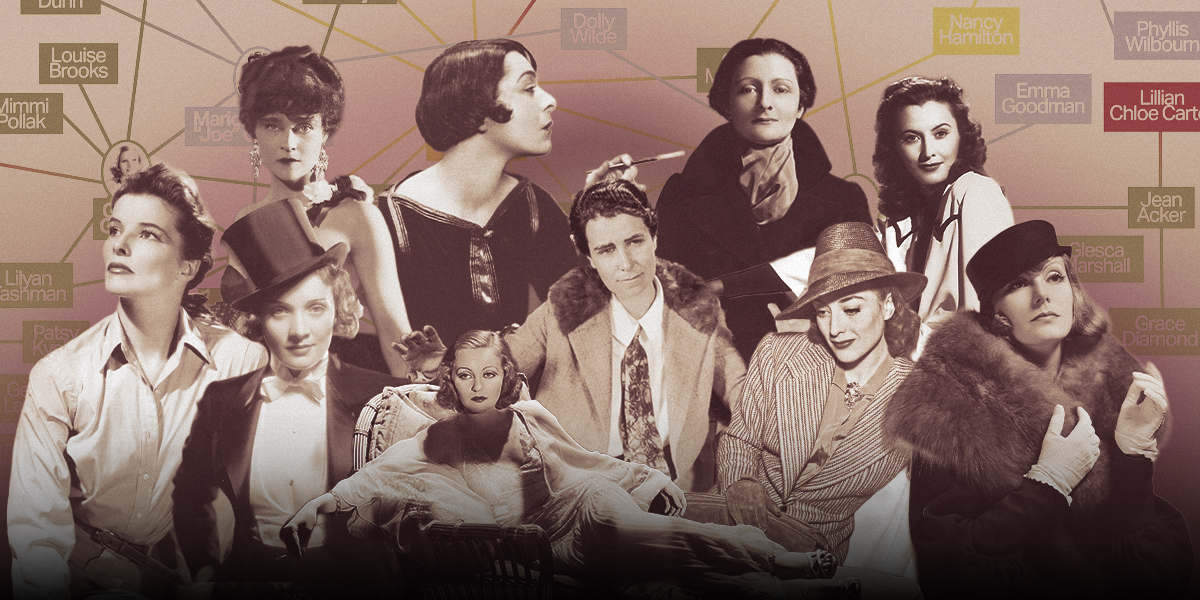 the lesbian and bisexual actresses of Old Hollywood