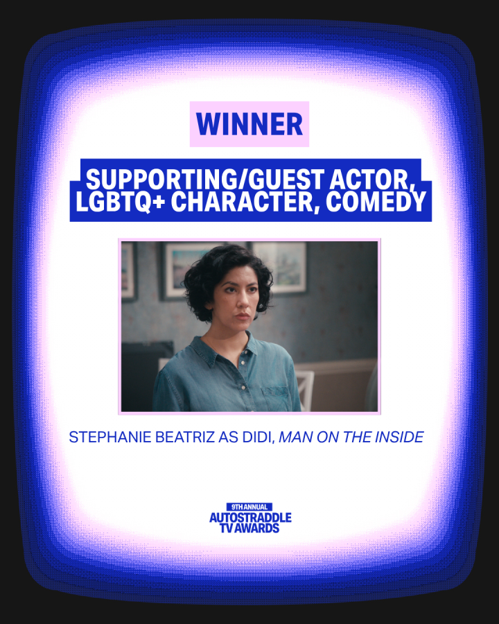Outstanding Supporting or Guest Actor Playing an LGBTQ+ Character in a Comedy Series: Stephanie Beatriz as Didi, Man on the Inside